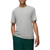 Prana Equalize Crewneck T-shirt In Gray