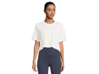 Prana Everyday Crop T-shirts In White