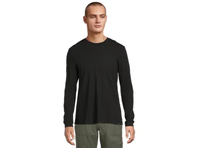 Prana Everyday Long Sleeve T-shirts In Black