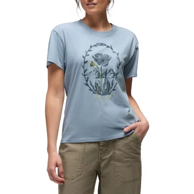 Prana Everyday Mountain Graphic T-shirt In Blue