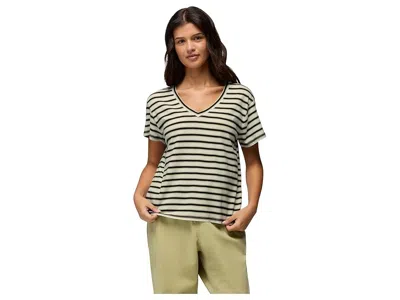 Prana Everyday V-neck T-shirts In Gray