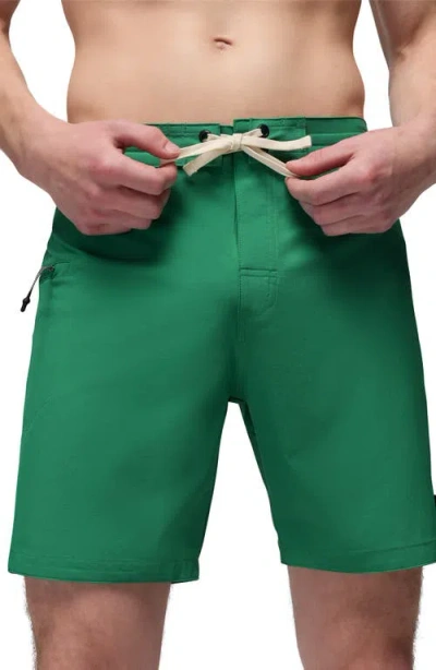 Prana Fenton Board Shorts In Green