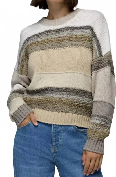 Prana Fire Lodge Sweater In Almond In Multi