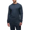 Prana Fleece Crewneck Sweatshirt In Blue