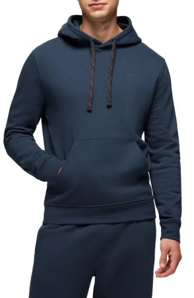 Prana Fleece Hoodie In Blue