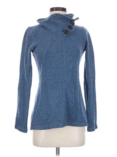 Pre-owned Prana Fleece Jacket In Blue