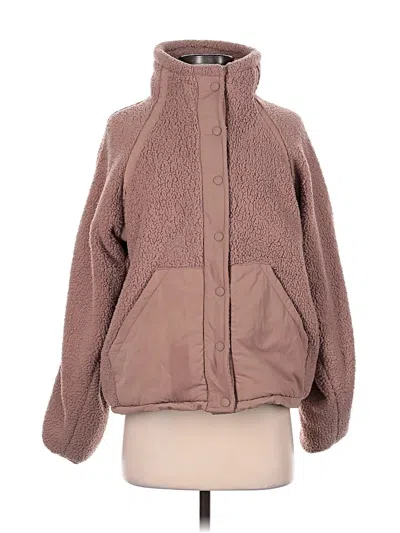 Pre-owned Prana Fleece Jacket In Brown
