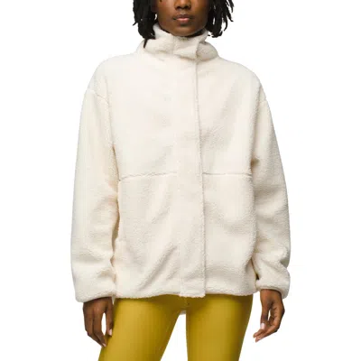 Prana Flurry Fleece Jacket In Canvas