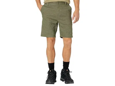Prana Furrow Shorts In Green