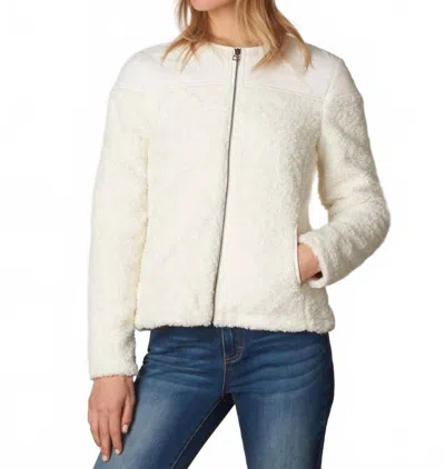 Prana Good Lux Sherpa Jacket Winter Coat Jacket In White In Neutral