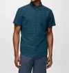Prana Groveland Shirt In Catalina In Blue