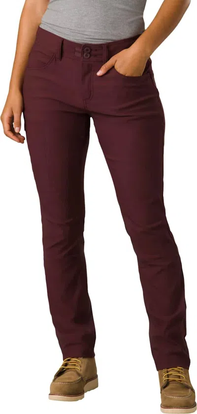 Prana Halle Straight Pant Ii In Cacao In Multi