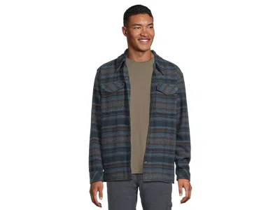 Prana Happy Camp Flannel In Blue
