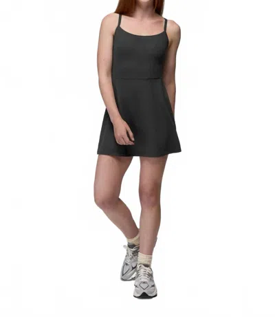 Prana Heavana Courtside Dress In Black Heather