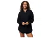 Prana Hideaways Button Down Top In Black