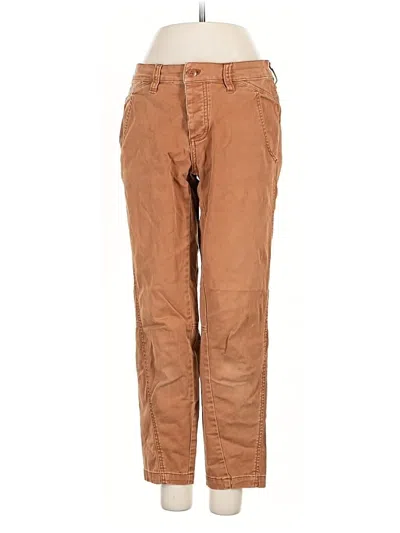 Pre-owned Prana Khaki Pant In Brown