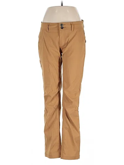 Pre-owned Prana Khaki Pant In Brown