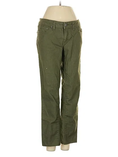 Pre-owned Prana Khaki Pant In Green