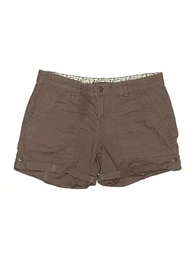 Pre-owned Prana Khaki Shorts In Brown