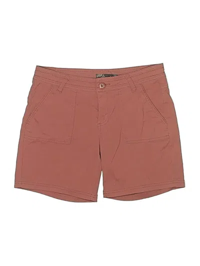 Pre-owned Prana Khaki Shorts In Brown