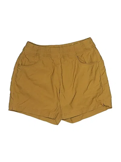 Pre-owned Prana Khaki Shorts In Gold
