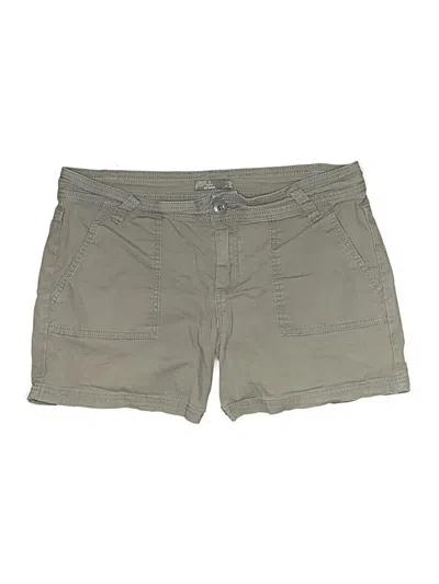 Pre-owned Prana Khaki Shorts In Gray