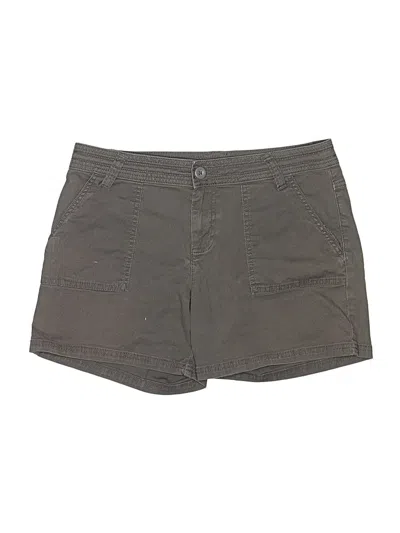 Pre-owned Prana Khaki Shorts In Gray