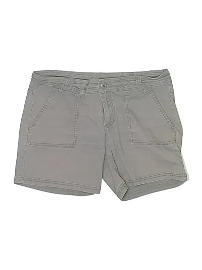 Pre-owned Prana Khaki Shorts In Gray