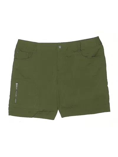 Pre-owned Prana Khaki Shorts In Green