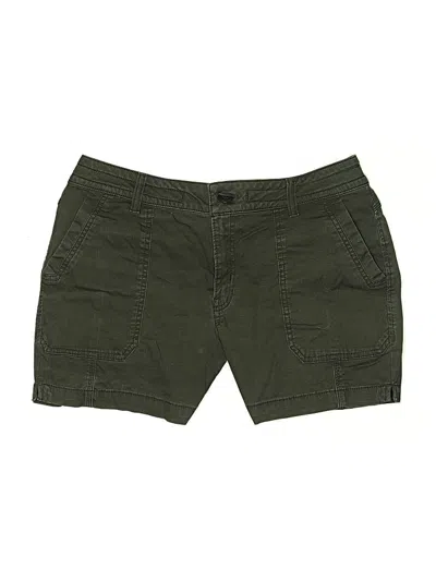 Pre-owned Prana Khaki Shorts In Green