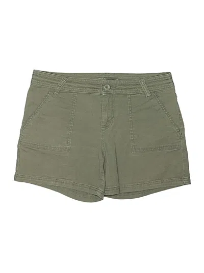 Pre-owned Prana Khaki Shorts In Green