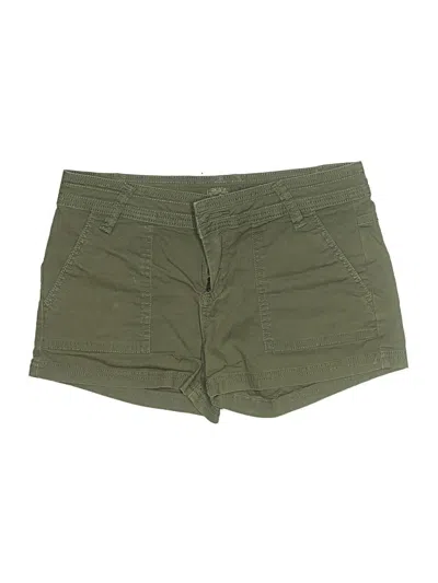 Pre-owned Prana Khaki Shorts In Green