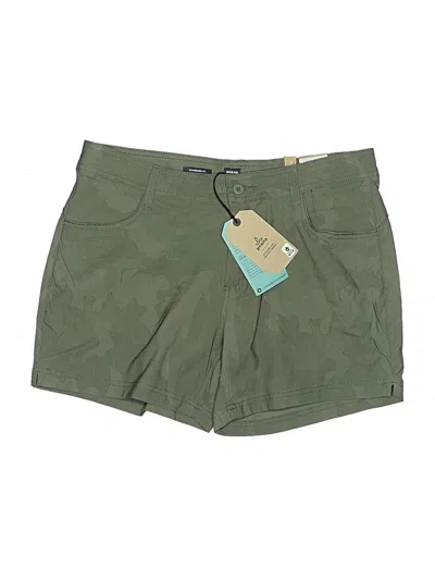 Prana Khaki Shorts In Green