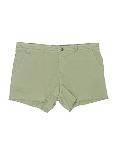 Pre-owned Prana Khaki Shorts In Green