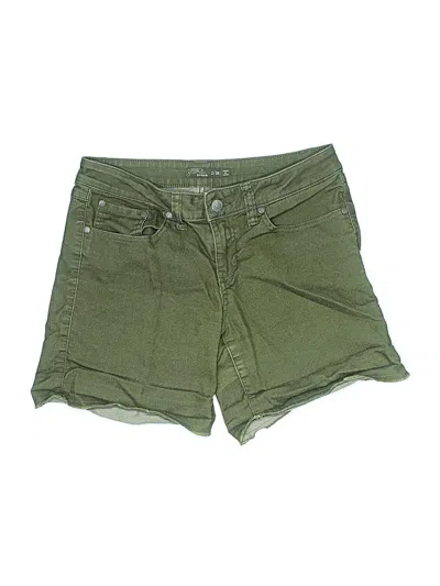 Pre-owned Prana Khaki Shorts In Green
