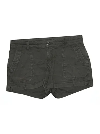 Pre-owned Prana Khaki Shorts In Green
