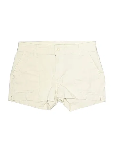 Pre-owned Prana Khaki Shorts In Ivory