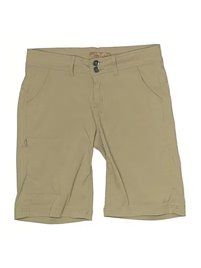 Pre-owned Prana Khaki Shorts In Tan