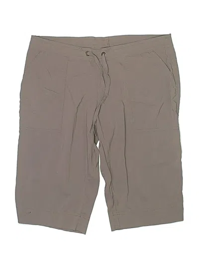 Pre-owned Prana Khaki Shorts In Tan