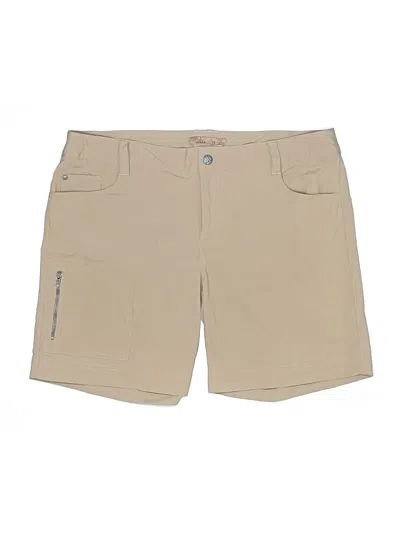 Pre-owned Prana Khaki Shorts In Tan