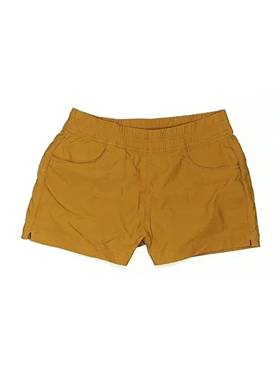 Pre-owned Prana Khaki Shorts In Yellow