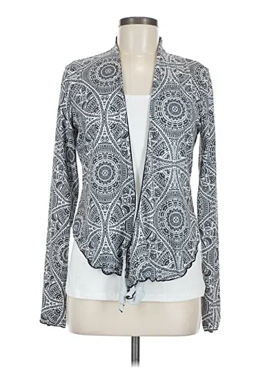 Pre-owned Prana Kimono In Gray