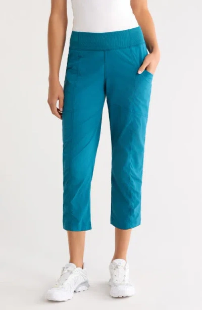 Prana Koen Capri Pants In Blue