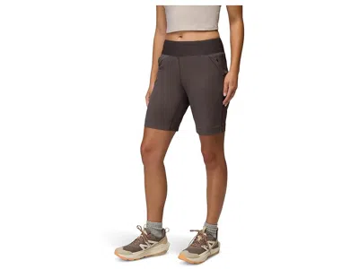 Prana Koen Flat Front Shorts In Gray