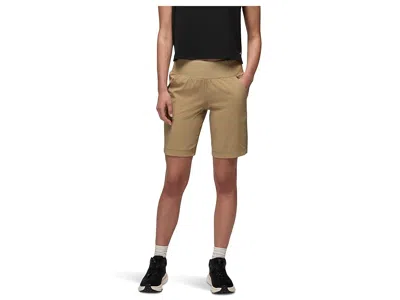 Prana Koen Flat Front Shorts In Brown