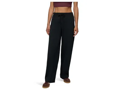Prana Koen Wide Leg Pants In Black