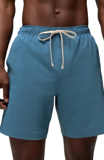 Prana La Jolla Board Shorts In Blue
