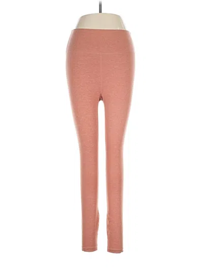 Pre-owned Prana Leggings In Pink