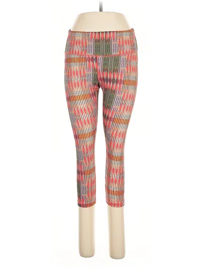 Pre-owned Prana Leggings In Red