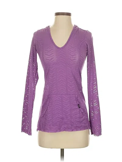 Pre-owned Prana Long Sleeve T-shirt In Purple